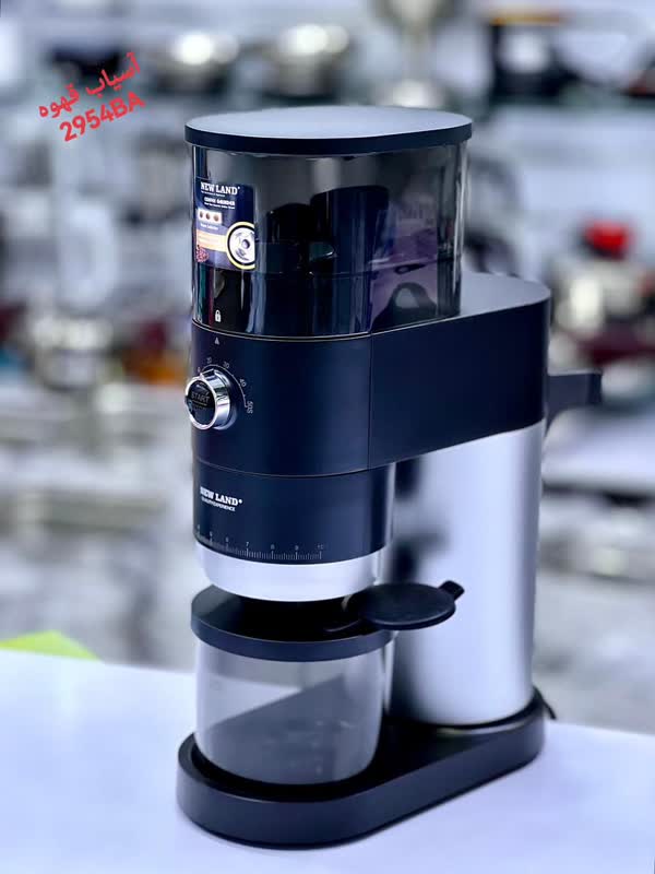 10e37cfb-d7a0-40cb-89a4-b5cced165baa آسیاب قهوه حرفه ای نیولند کد 2954 - تصویر 1