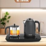 چای ساز کنار هم مشکی نیولند کد 2895