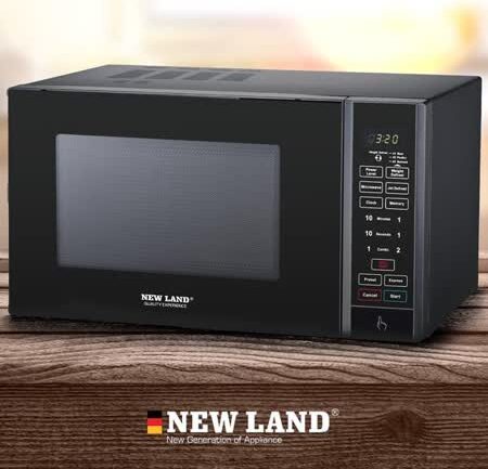 74ca57d2-3e9d-4b41-8770-5a2a57b660bd ماکروفر 34 لیتر مشکی نیولند کد 2744 - تصویر 1