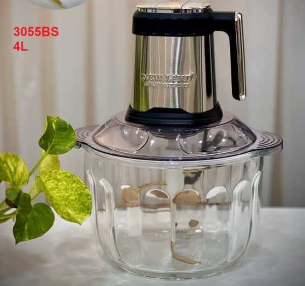 e6b7cdb8-95ad-4c2c-b4e8-1167f62b8e80 خرد کن 4 لیتر با تیغه اضافه نیولند کد 3055 - تصویر 1